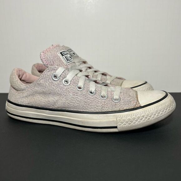 Womens CONVERSE Chuck Taylor All Star Madison Pink Low Top Sneakers / Size 7 - Picture 1 of 9